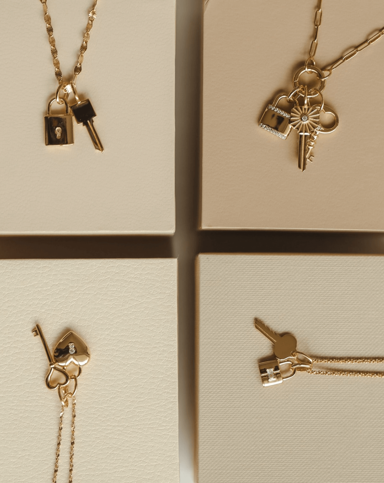 Key to My Heart Pendant - Gold Vermeil