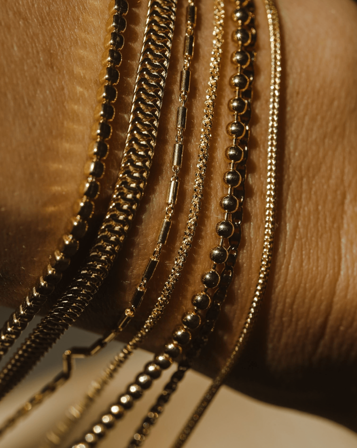 Woven Bracelet - Gold Vermeil