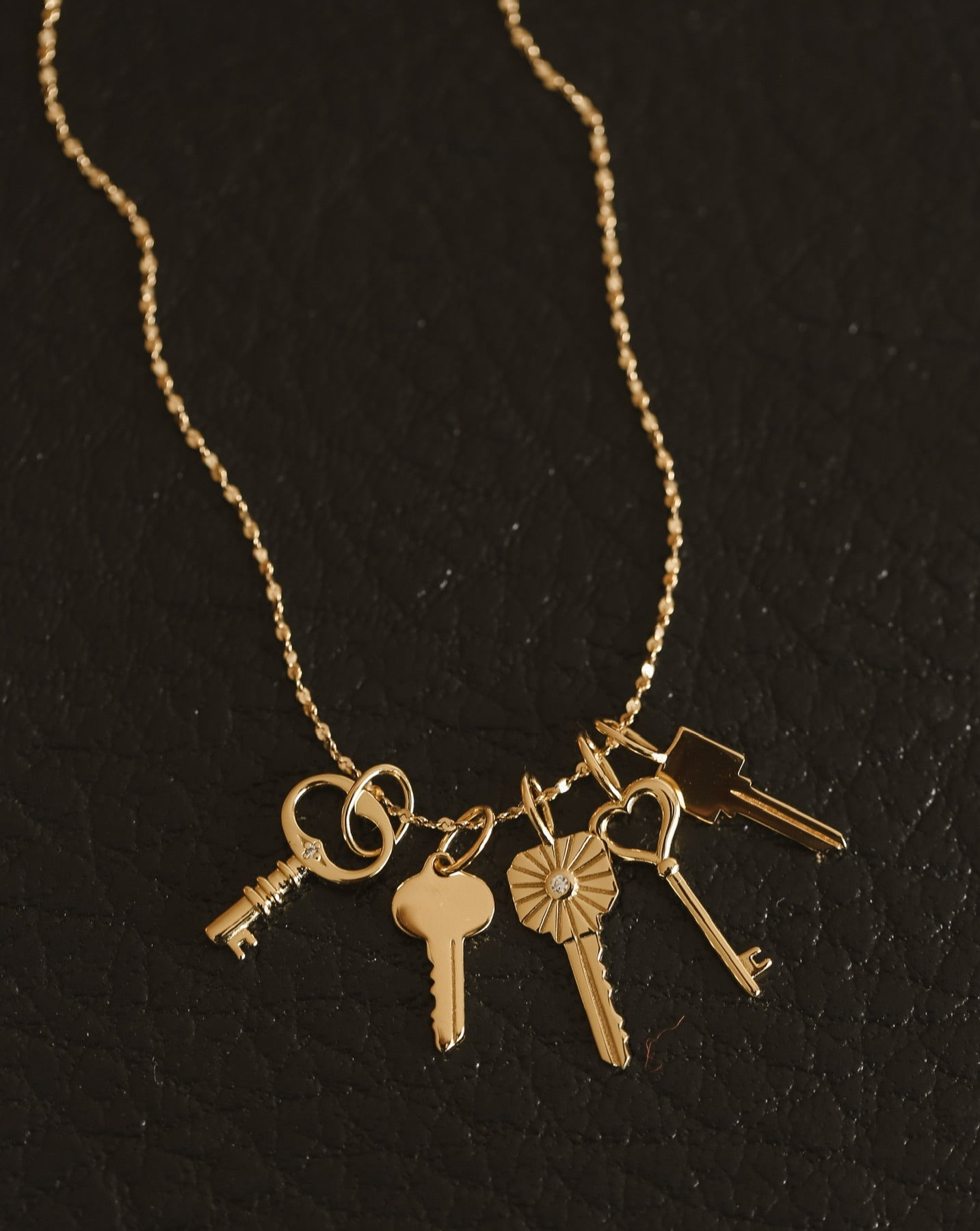 Classic Key Pendant - Sterling Silver