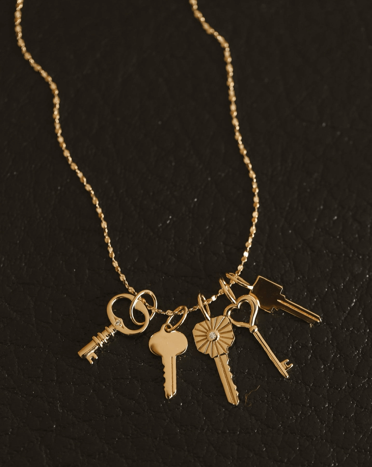 Key to My Heart Pendant - Sterling Silver