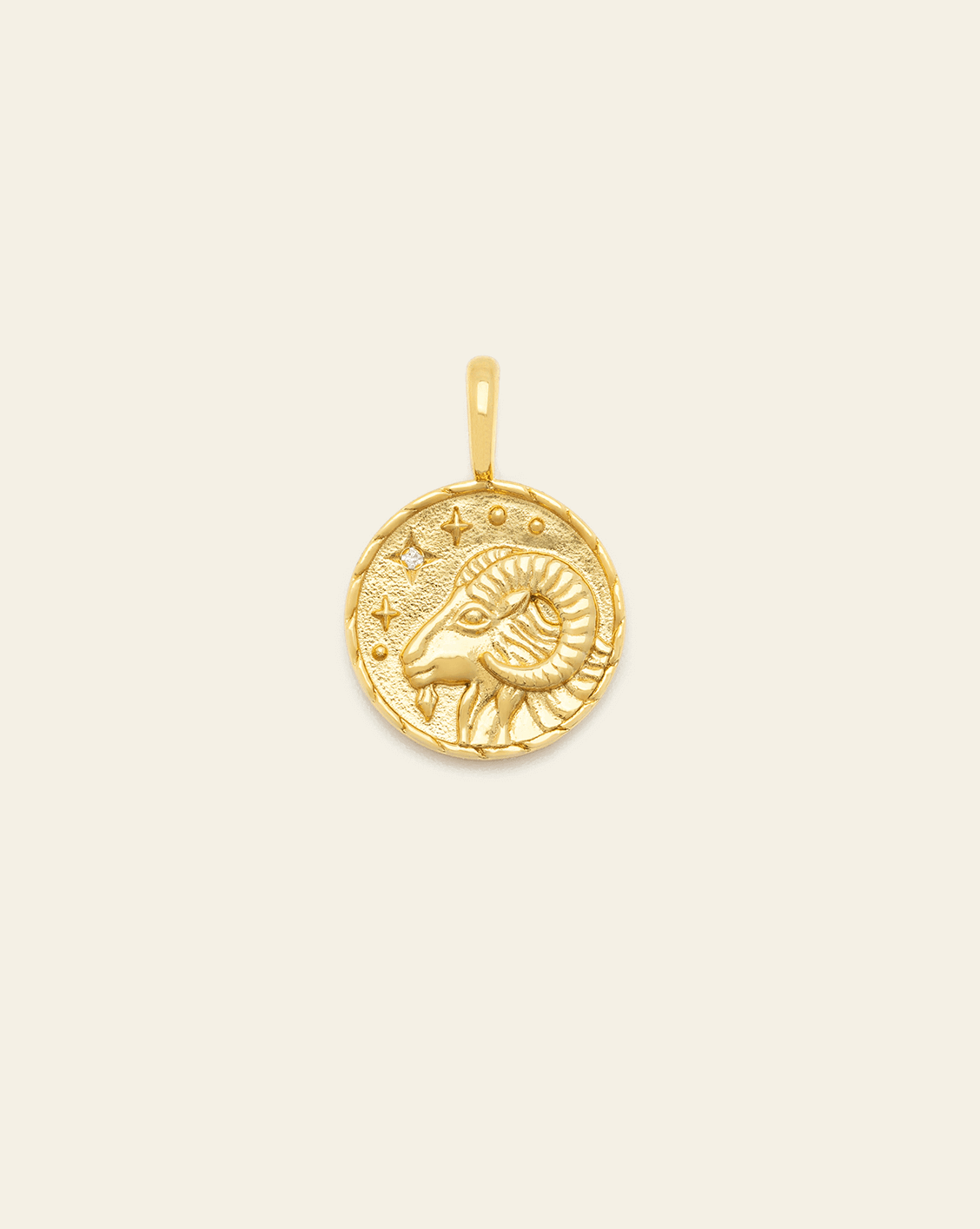 Horoscope Medallion - Gold Vermeil