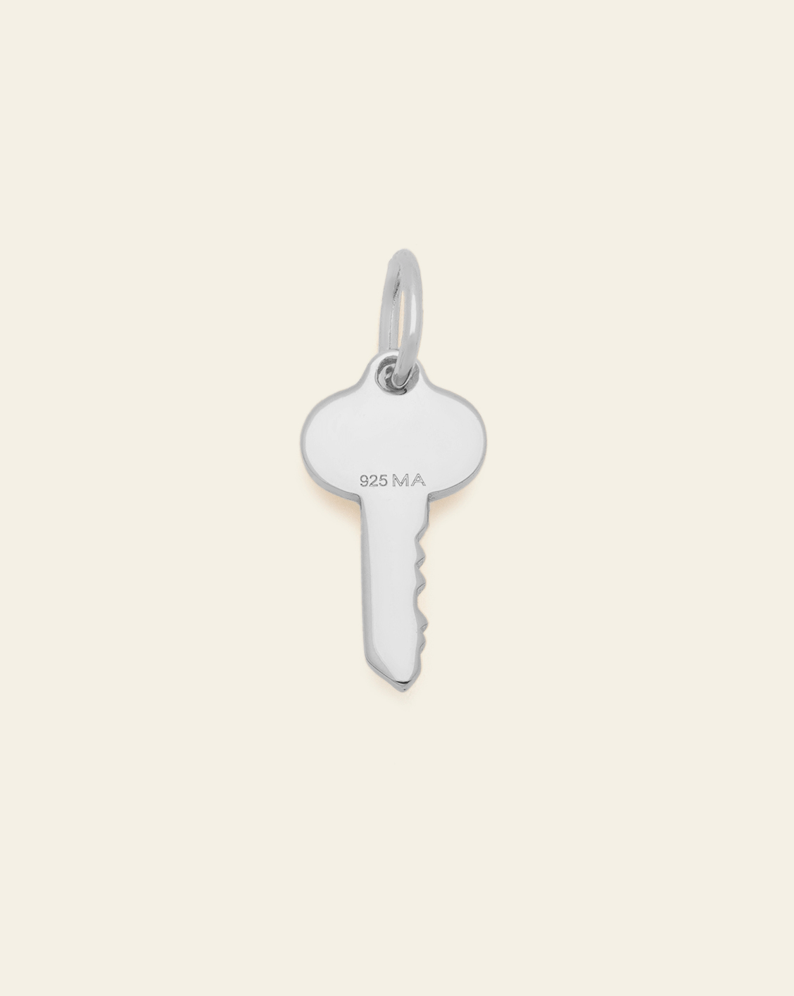 Classic Key Pendant - Sterling Silver