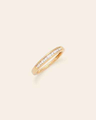 *Made To Order* Dainty Harlowe Band - 14k Solid Gold