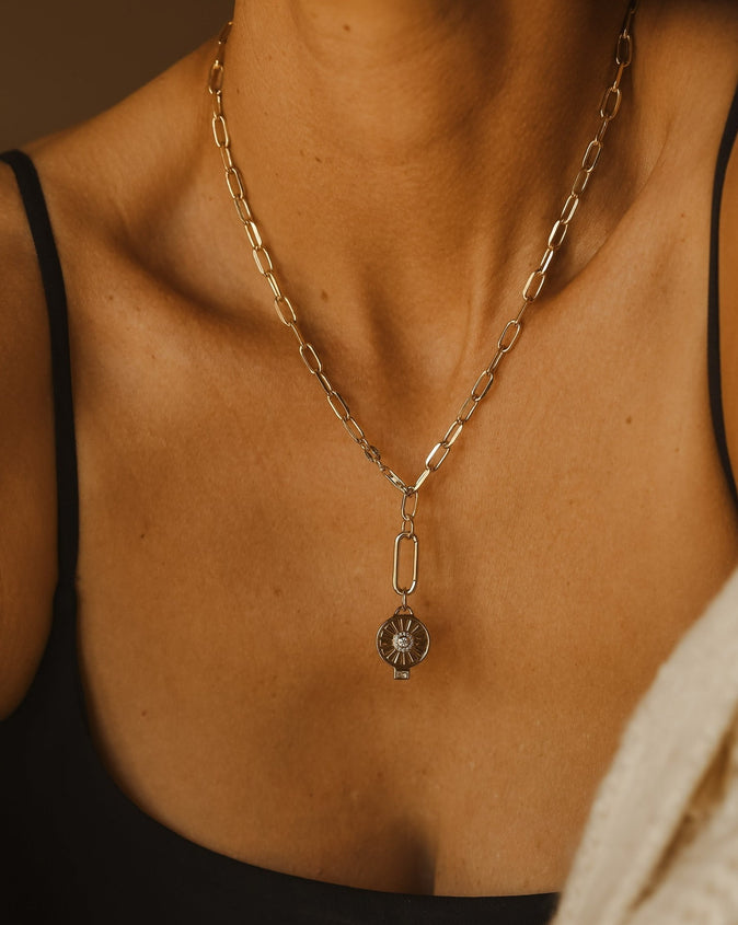 Goldie Lock Necklace  the dainty collection – Wylder Boutique + Salon