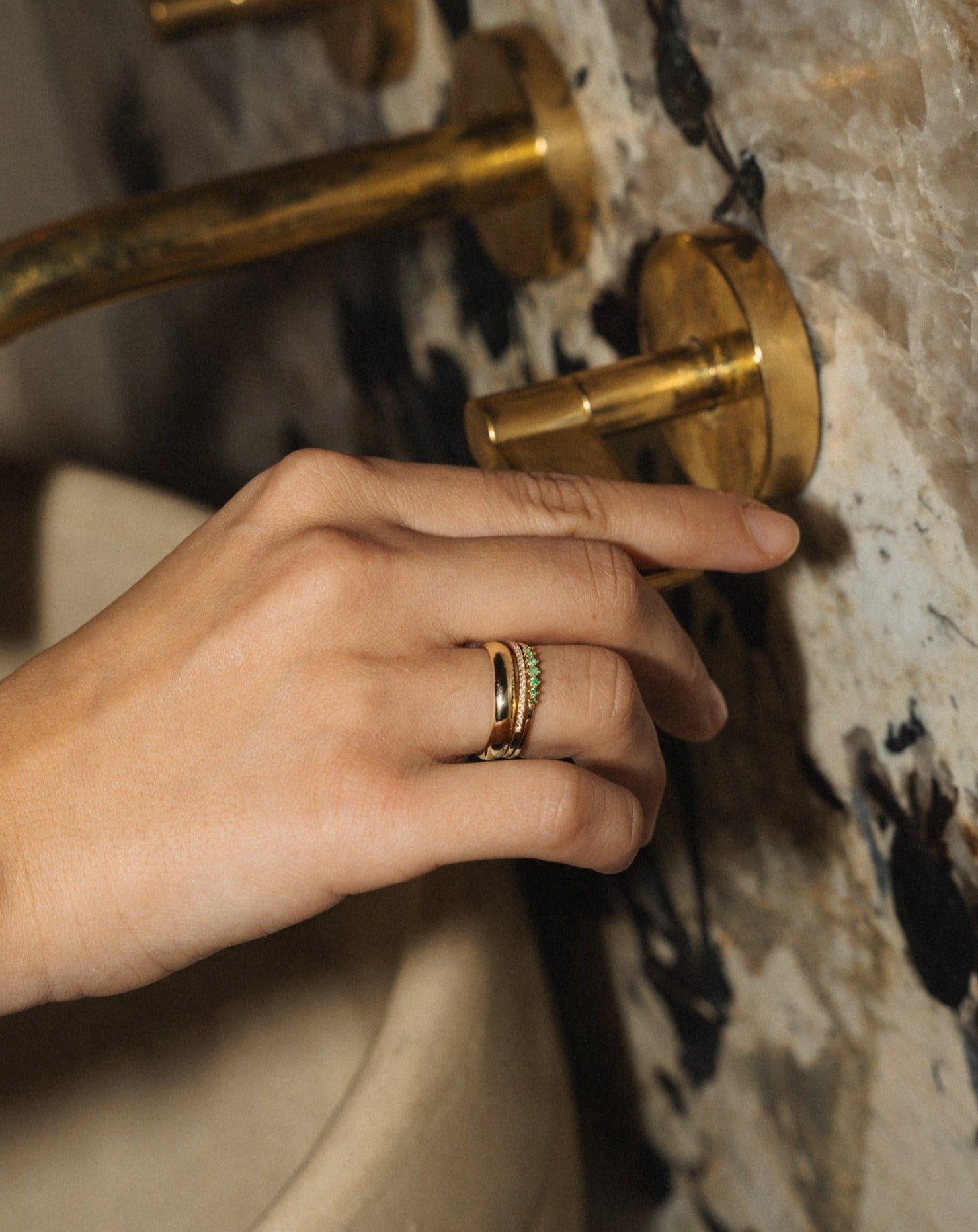 Real gold rings for sale online