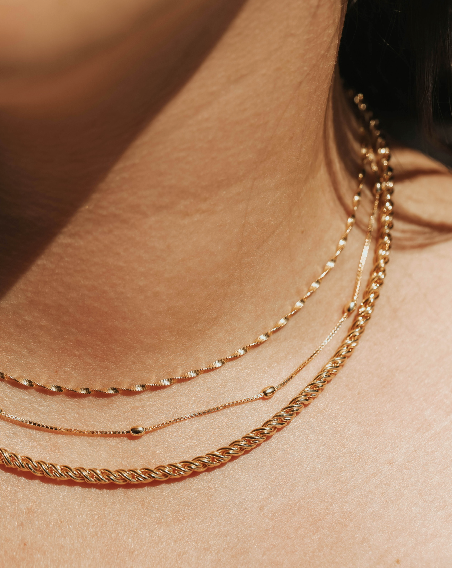 Luxe Chain Set - Gold Vermeil