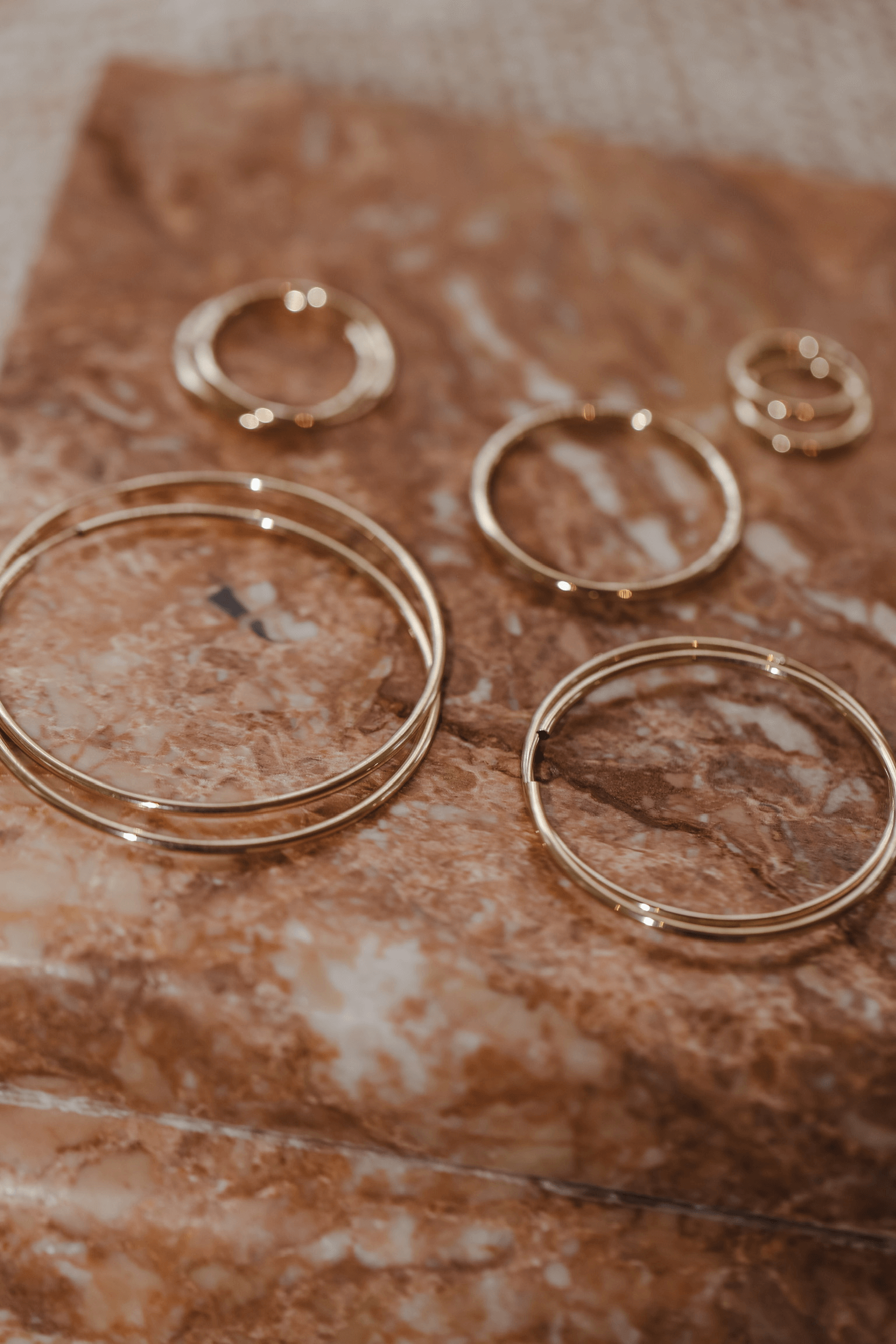 40mm Siena Hoops - 10k Gold