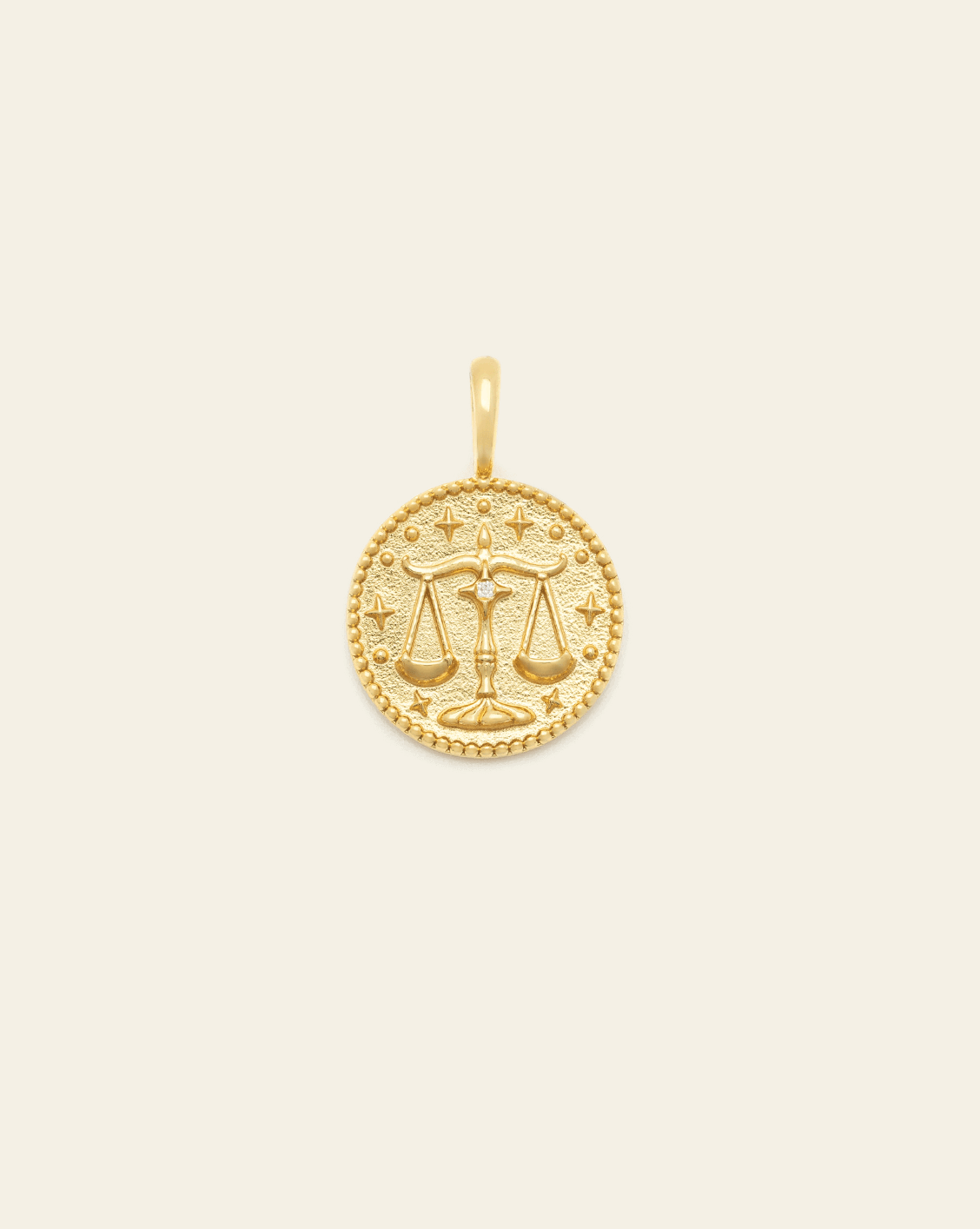 Horoscope Medallion - Gold Vermeil