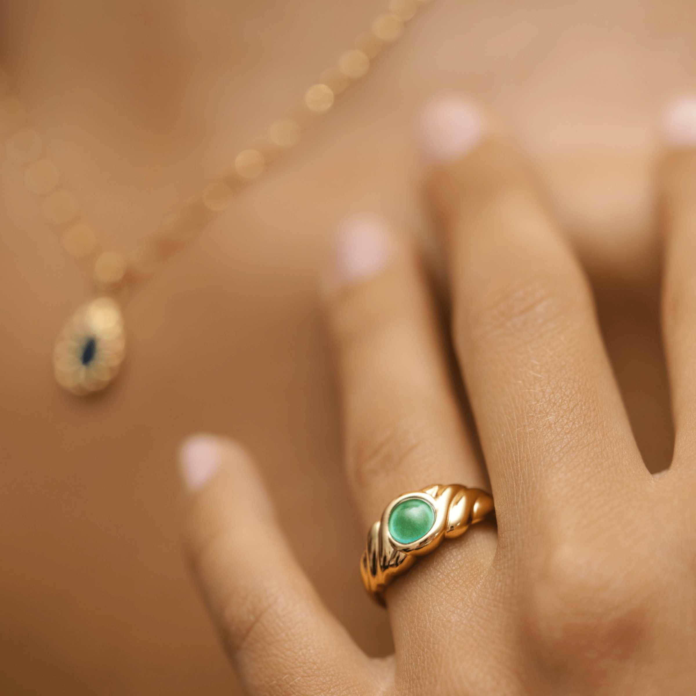 Mood Ring - Gold Vermeil