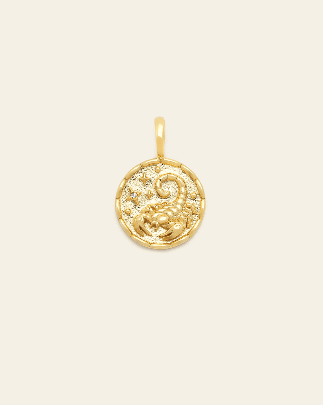 Horoscope Medallion - Gold Vermeil