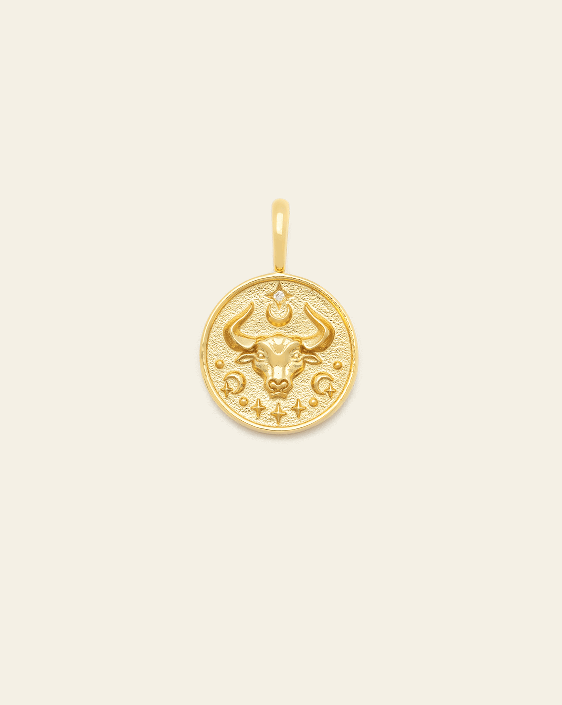 Horoscope Medallion - Gold Vermeil