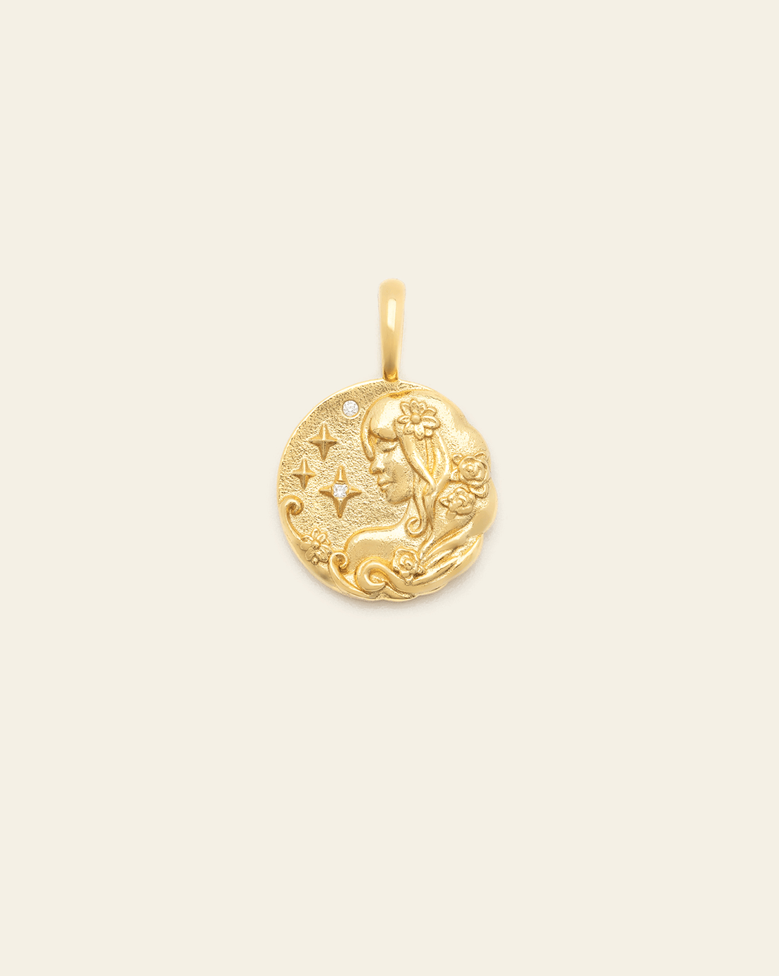 Horoscope Medallion - Gold Vermeil