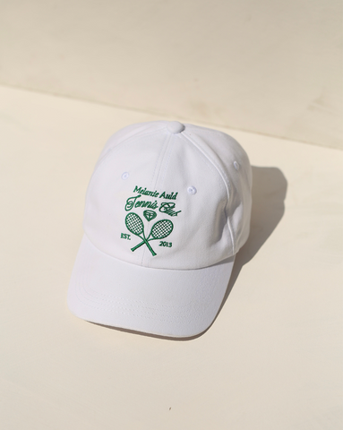 MAJ Tennis Club Hat - White