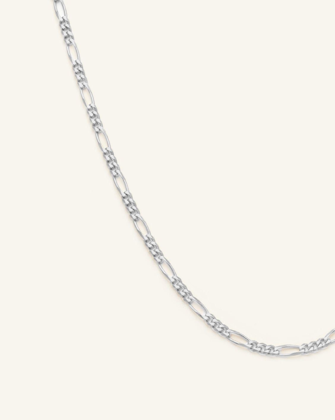 Figaro Chain - Sterling Silver