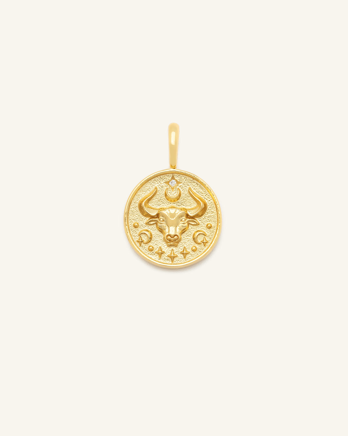 Horoscope Medallion - Gold Vermeil