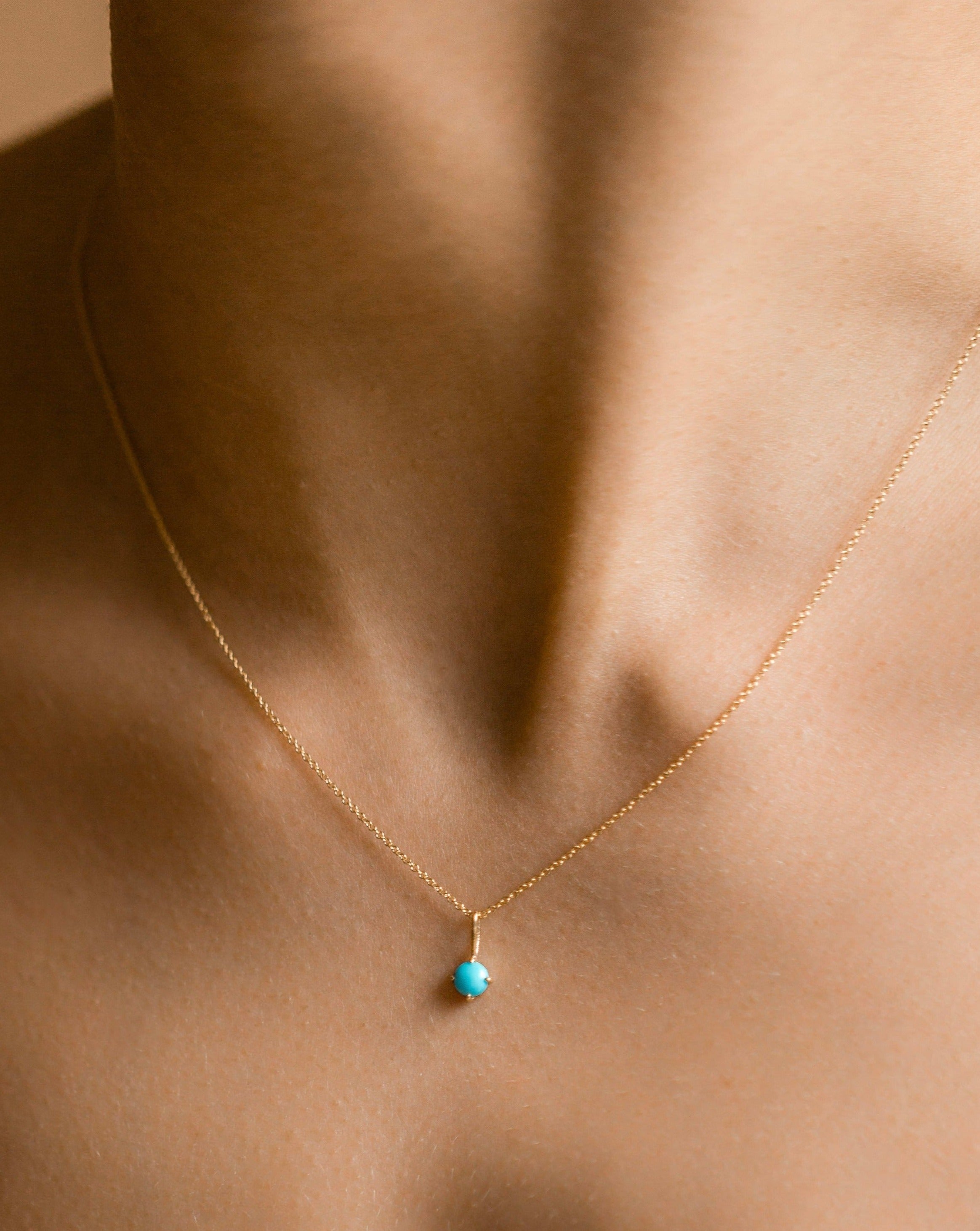 Turquoise Pendant 14k Solid Gold | Product | Melanie Auld Jewelry